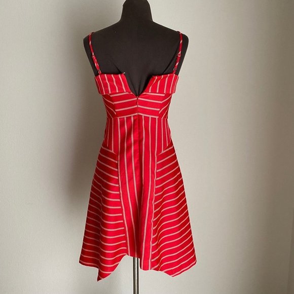 Banana Republic sz 0 spaghetti strap fit & flare 50’s vintage inspired casual dr - Picture 5 of 8